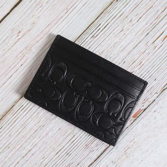 NWT Coach Boxed Card Case & Key Charm Gift Set - Picture 6 of 8